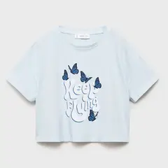 MANGO KIDS - Polo Niña Algodón