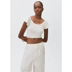 MANGO TEEN - Pantalón Casual Mujer