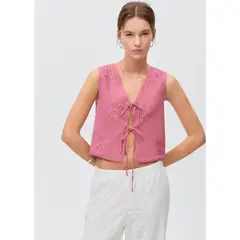 MANGO TEEN - Chaleco Casual Mujer