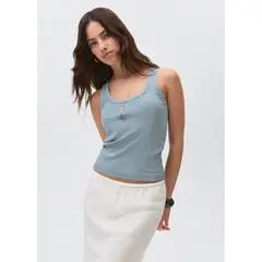 MANGO TEEN - Falda Larga Mujer