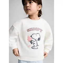 MANGO KIDS - Polera Bebé Niña Algodón Snoopy