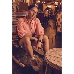 MAISON 123 - Blusa 100% Algodón Mujer