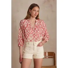 MAISON 123 - Blusa Casual Mujer