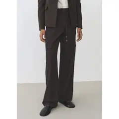 MANGO - Pantalón Cargo Mujer