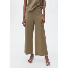 MANGO - Pantalón Palazzo Mujer