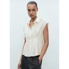 MANGO - Blusa Casual Mujer