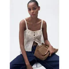 MANGO - Top Casual Mujer