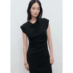 MANGO - Vestido Largo Casual Mujer