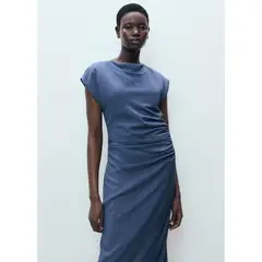 MANGO - Vestido Largo Casual Mujer