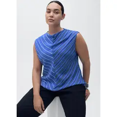 MANGO - Blusa Casual Mujer