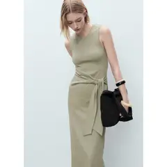 MANGO - Vestido Largo Mujer