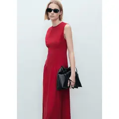 MANGO - Vestido Largo Casual Mujer