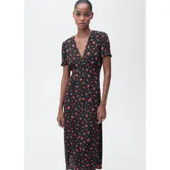 MANGO - Vestido Largo Casual Mujer