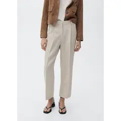 MANGO - Pantalón Straight Mujer