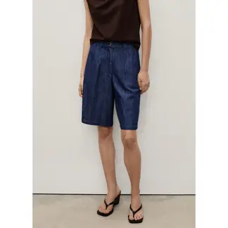 MANGO - Bermuda Casual Mujer