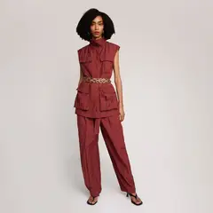 MANGO - Chaleco Casual Mujer