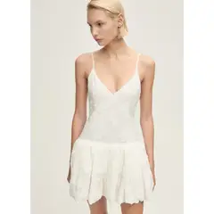 MANGO - Vestido Mini Casual Mujer