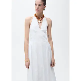 MANGO - Vestido Largo Casual Mujer