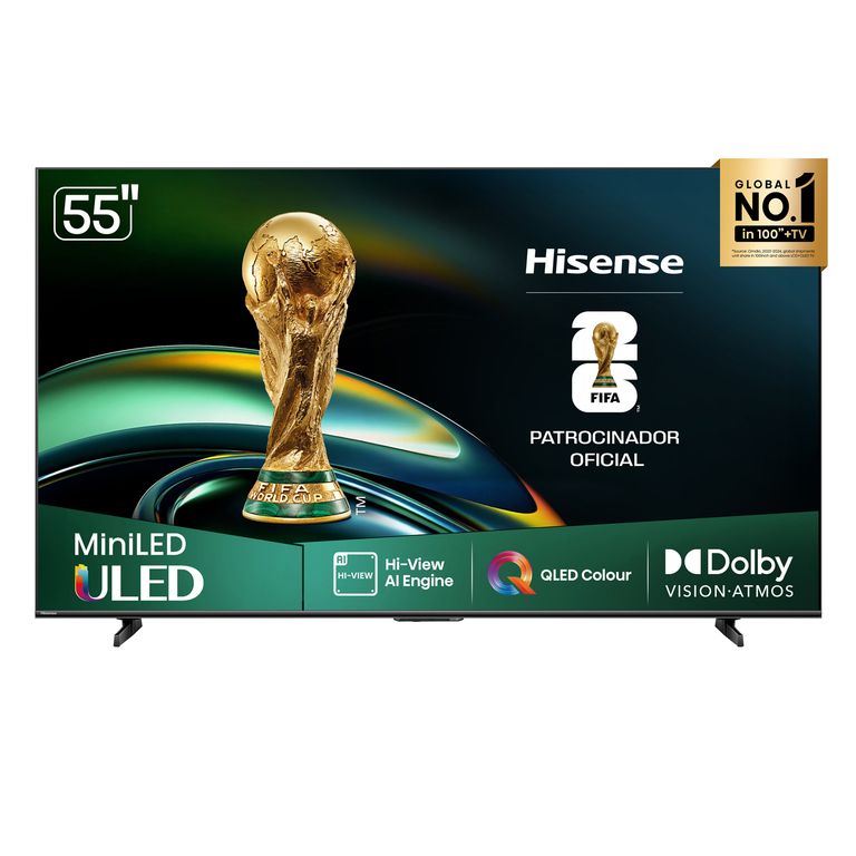 Televisor 55" ULED MiniLED 4K 55U6Qv Smart Tv