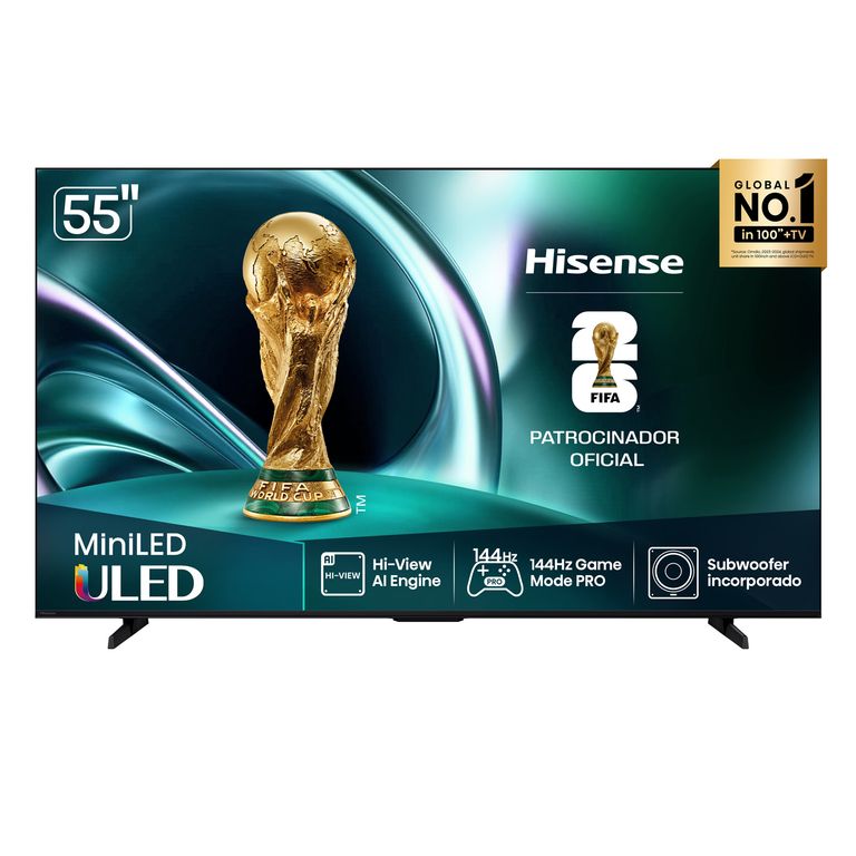 Televisor 55" ULED MiniLED 4K 55U7Qg Smart Tv