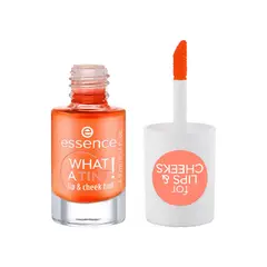 ESSENCE - What A Tint! Tinte Para Labios Y Mejillas Tono Naranja