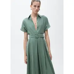 MANGO - Vestido Largo Mujer