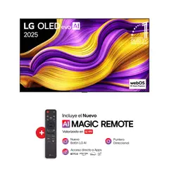 LG - Televisor 77" OLED Evo 4K THINQ Ai OLED77G5Psa Smart Tv (2025)