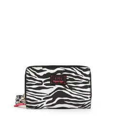 ZIOL - Billetera Lerma Negro Y Textura