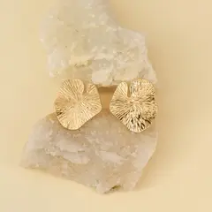 AMPHORA - Aretes Organic Dorado