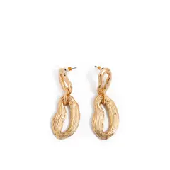 AMPHORA - Aretes Sandy Dorado