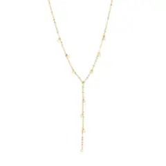 AMPHORA - Collar Perlina Dorado