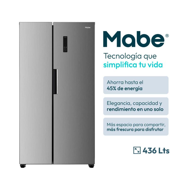 Refrigerador Side By Side No Frost 436 L Netos Inox Msd480lprss0