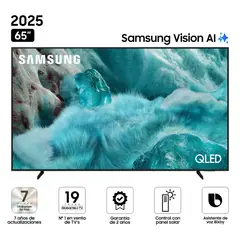 SAMSUNG - Televisor 65" Qled Q7f Vision Ai Smart Tv (2025)