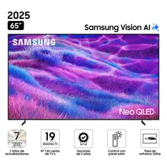 SAMSUNG - Televisor 65" Neo Qled 4k Qn80f Vision Ai Smart Tv (2025)