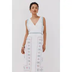 CORTEFIEL - Vestido Largo Casual Mujer