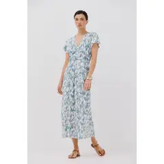 CORTEFIEL - Vestido Largo Casual Mujer