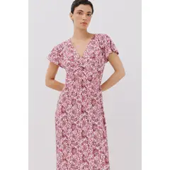 CORTEFIEL - Vestido Largo Casual Mujer