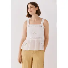 CORTEFIEL - Top Casual Mujer