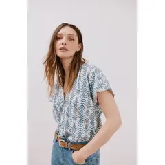 CORTEFIEL - Blusa Casual Mujer