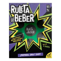 NS NOVELTIES - Juego De Mesa Ruleta De Beber
