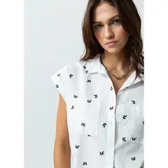 NAF NAF - Blusa Casual Mujer