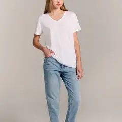 UNBRANDED COMPANY - Polo Casual V-neck Mujer Unbranded