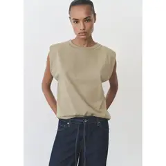 MANGO - Polo 100% Algodón Mujer