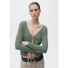 MANGO - Cardigan Casual Mujer