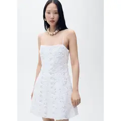 MANGO - Vestido Corto Casual Mujer