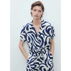 MANGO - Blusa Casual Mujer