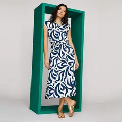 MANGO - Vestido Largo Casual Mujer