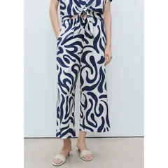 MANGO - Pantalón Culotte Mujer Mango.