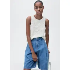 MANGO - Top Casual Mujer