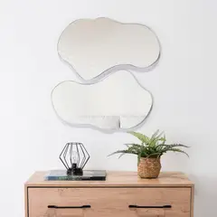 TUHOME - Set 2 Espejos Nova Diseño Irregular